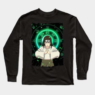 NEJI HYUGA MERCH VTG Long Sleeve T-Shirt